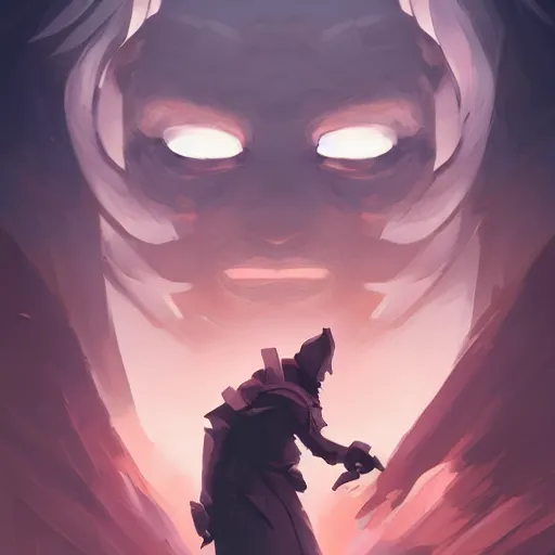 Image similar to face icon stylized minimalist dark souls, loftis, cory behance hd by jesper ejsing, by rhads, makoto shinkai and lois van baarle, ilya kuvshinov, rossdraws global illumination