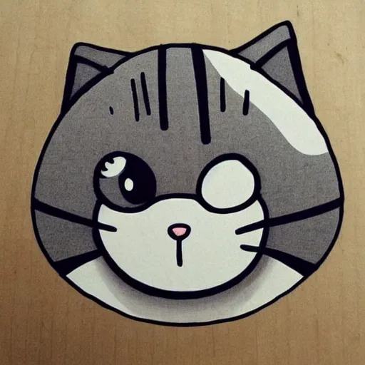 Image similar to one very cute Cat Kawaii mcbess