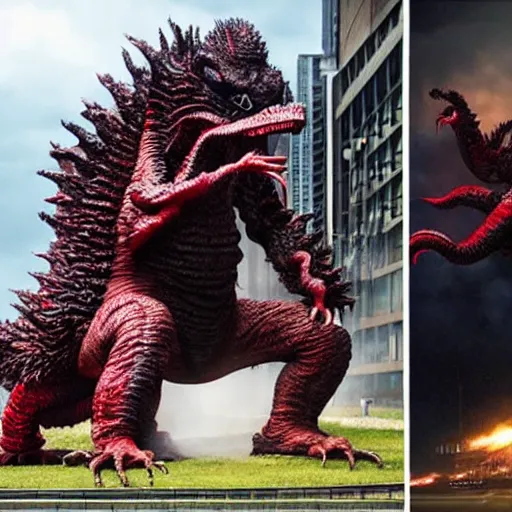 Image similar to shin godzilla