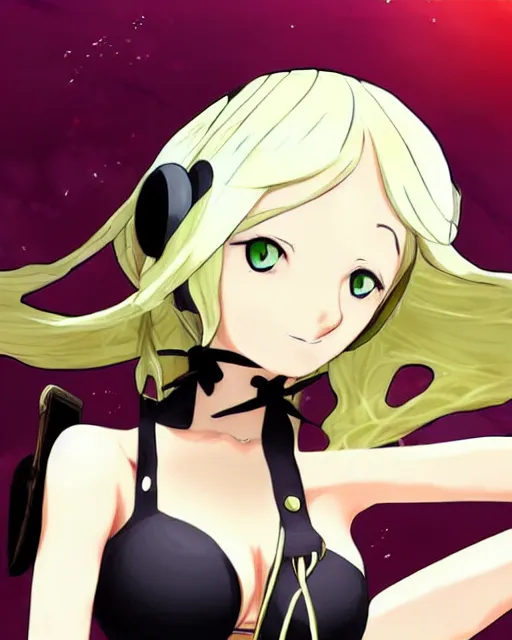 Image similar to Kat (Gravity Rush), smooth anime