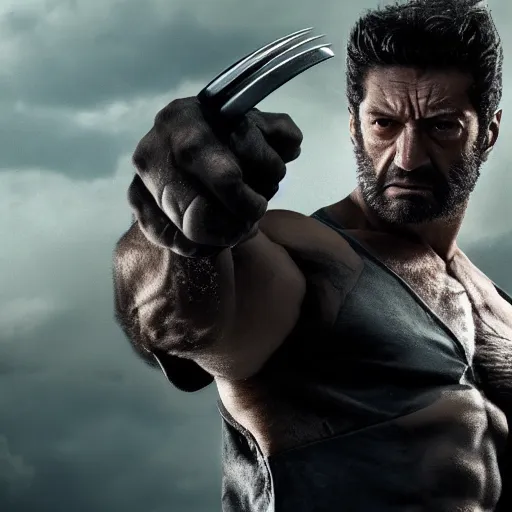 Image similar to Joe bernthal as wolverine 4K quality Super Realistic