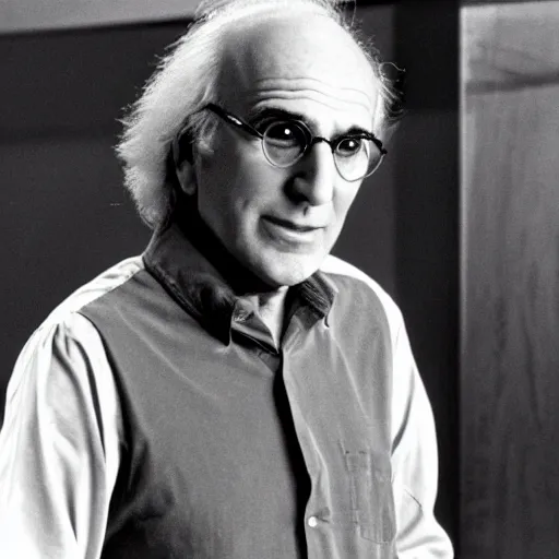 Image similar to baby larry david