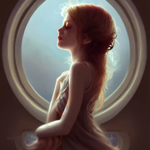 Image similar to love is patient love is kind ; thematic art by charlie bowater