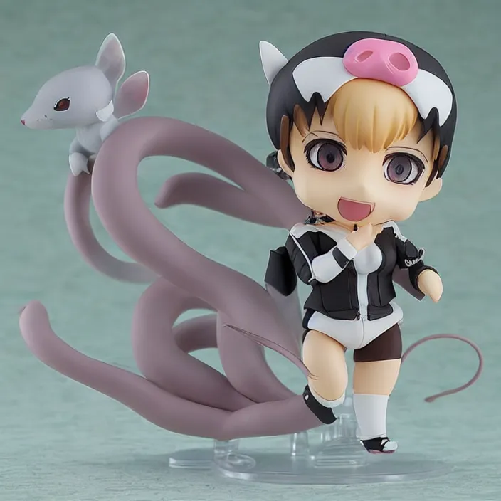 Image similar to Sugar Glider, An anime Nendoroid of sugar glider, figurine, detailed product photo