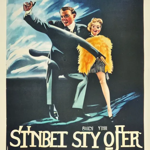 Prompt: a vintage film poster, 72street, New York