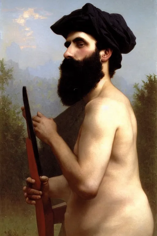 Image similar to Herzl, bouguereau