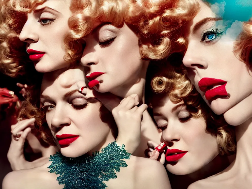 Image similar to portrait fragrance advertising campaign by alex prager detailed, intricate