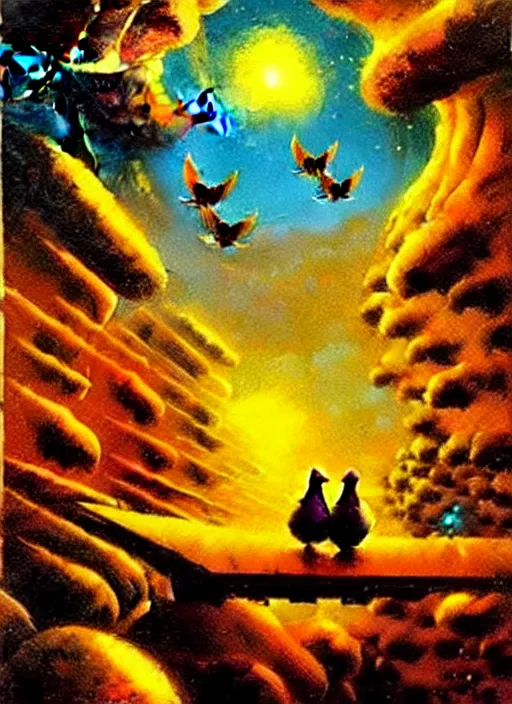 Image similar to free doves by paul lehr