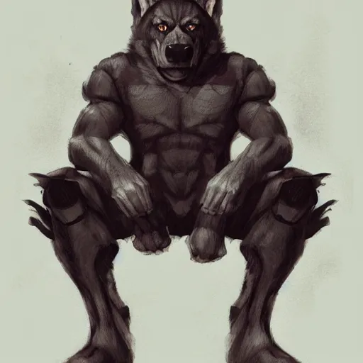 Prompt: a humanoid german shepherd beast - man, sitting on a couch and puts on socks, artstation, concept art, smooth, sharp focus illustration, trending on artstation