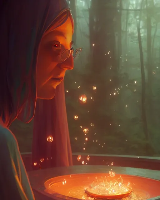 Prompt: highly detailed vfx portrait a mage casting a water spell, stephen bliss, unreal engine, greg rutkowski, loish, rhads, beeple, makoto shinkai and lois van baarle, ilya kuvshinov, rossdraws, tom bagshaw, alphonse mucha, global illumination, detailed and intricate environment