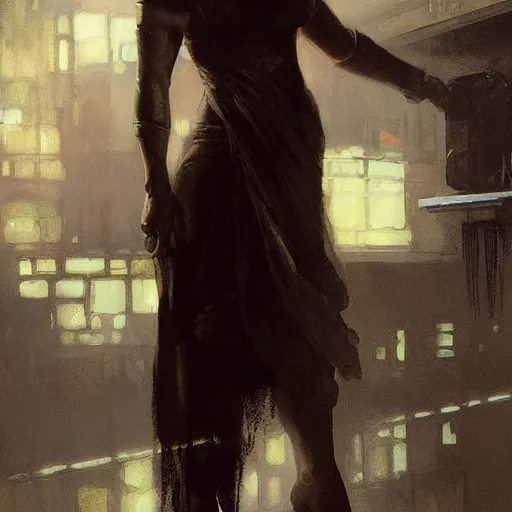 Image similar to emilia clarke, hyperrealistic full figure, bladerunner street alley, art of elysium by frank frazetta and by jeremy mann and by alphonse mucha, fantasy art, photo realistic, dynamic lighting, artstation, full figure poster, volumetric lighting, very detailed face, 4 k, award winning