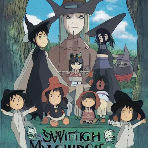 Image similar to witch, studio ghibli, comfy