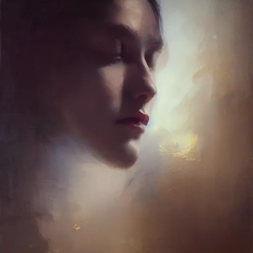 Prompt: portrait painting of a vampire, mysterious atmospheric lighting, painted, intricate, volumetric lighting, beautiful, rich deep colours masterpiece, golden hour, sharp focus, ultra detailed, by ruan jia