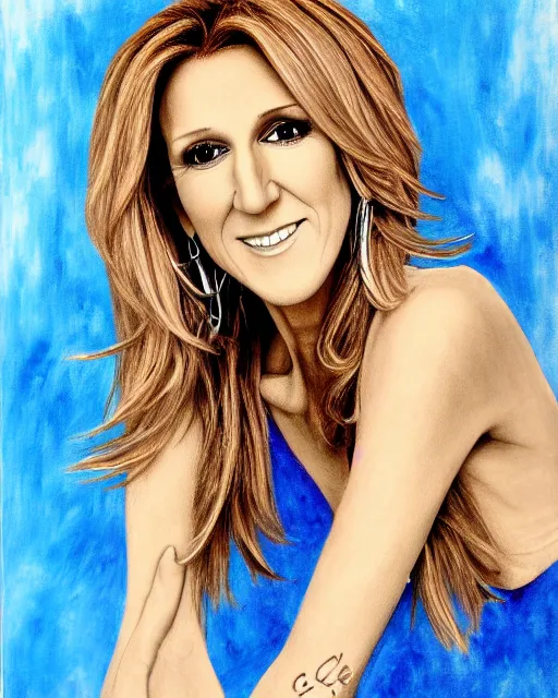 Image similar to artwork by celine dion