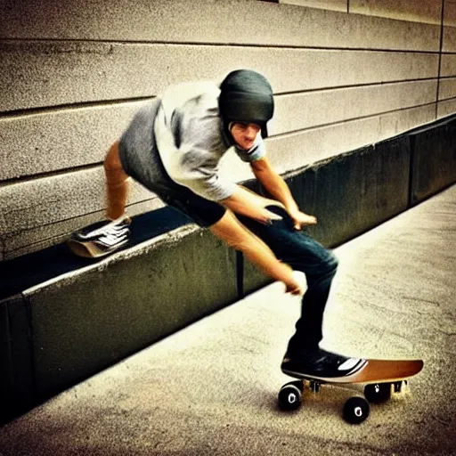 Image similar to “ skate on the concrete antigravity ”