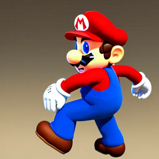 Prompt: Photo realistic live action Mario as a Soldier, ray tracing, 8k, highly detailed, realism, award winning photography