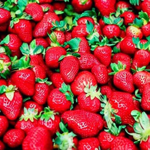 Prompt: the strawberry feilds described by the beatles