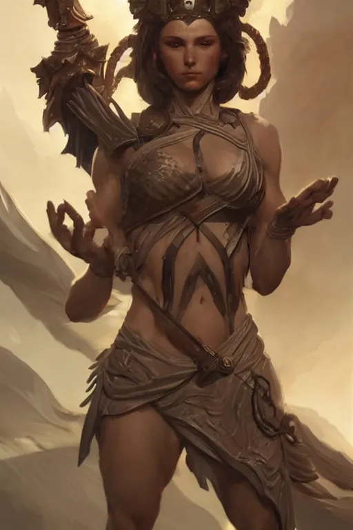 Image similar to goddess of war, accurate anatomy, only two hands, highly detailed, digital painting, artstation, concept art, smooth, sharp focus, illustration, Unreal Engine 5, 8K, art by art by artgerm and greg rutkowski and edgar maxence