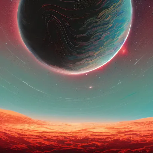 Image similar to a detailed painting of a marble - like earth - like planet floating in space in a sea of colorful sea of stars, by alena aenami, petros afshar and greg rutkowski trending on artstation, deviantart, planet, clouds, earth, exoplanet, stars, interstellar, hubble