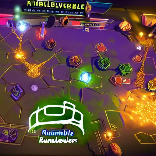 Image similar to rumbleverse as a good game with good servers