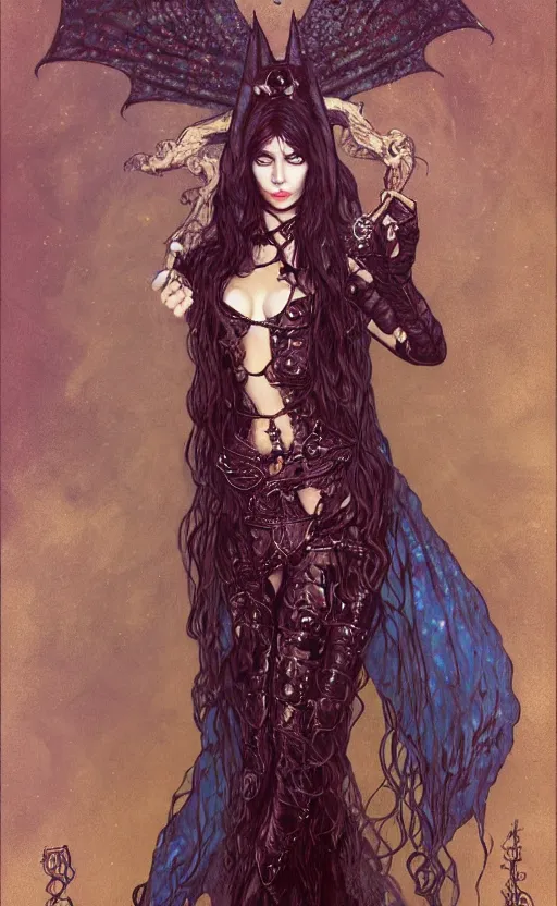 Image similar to full length portrait of a woman who is a hybrid of cookie monster and taylor swift, sorcereress using dark seduction magic, d & d, medieval, fantasy, royo, klimt, miro, vallejo, frazetta, alphonse mucha, greg rutkowski, whealan