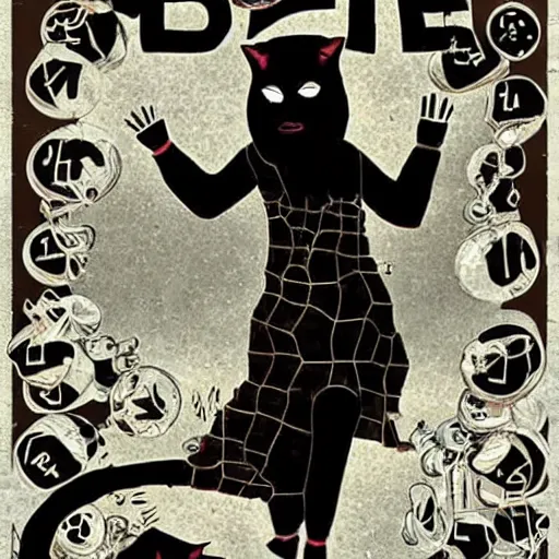 Prompt: bad luck and trouble is my only friend, I've been down ever since I was ten, Born under a bad sign, I've been down since I began to crawl, if it wasn't for bad luck, I wouldn't have no luck at all, broken mirror, black cat, snake eyes dice, by Margaret Brundage. k_euler_ancestral, cryengine, raytracing,