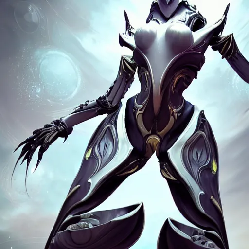 Image similar to highly detailed exquisite warframe fanart, worms eye view, looking up, at a 500 foot tall giant elegant beautiful saryn prime female warframe, as a stunning anthropomorphic robot female dragon, sleek smooth white plated armor, posing majestically and elegantly over your tiny form, looking down at you, detailed legs looming over your pov, proportionally accurate, anatomically correct, sharp claws, two arms, two legs, camera close to the legs and feet, camera looking up, giantess shot, upward shot, ground view shot, leg and hip shot, front shot, epic cinematic shot, high quality, captura, realistic, professional digital art, high end digital art, furry art, giantess art, anthro art, DeviantArt, artstation, Furaffinity, 3D, 8k HD render, epic lighting