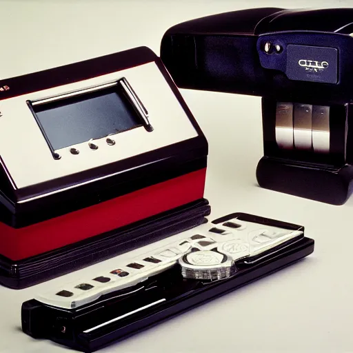 Image similar to executive toy. professional product photo. cinestill 1 9 8 5