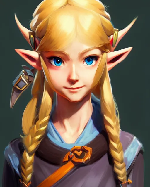 Prompt: character concept art of zelda | | cute - fine - face, pretty face, realistic shaded perfect face, fine details by stanley artgerm lau, wlop, rossdraws, james jean, andrei riabovitchev, marc simonetti, and sakimichan, tranding on artstation