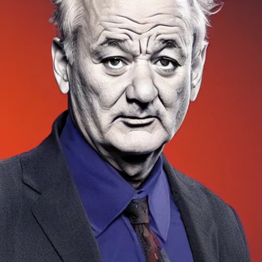 Image similar to bill Murray in the Simpson