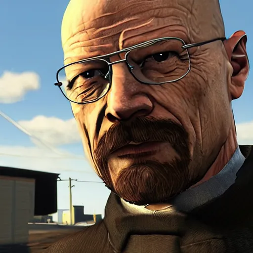 Image similar to walter white in gta v