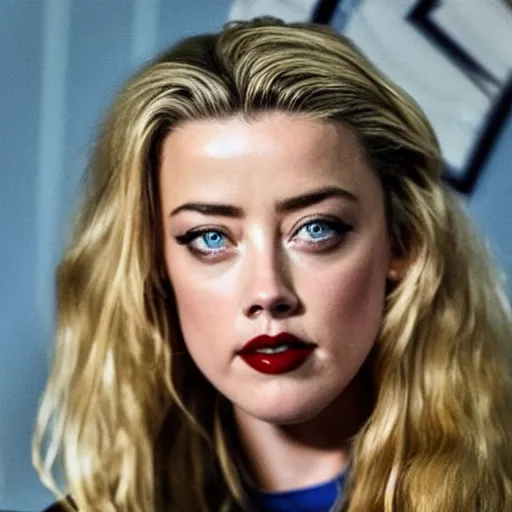 Prompt: amber heard as captain america