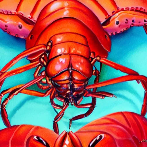 Image similar to Karmic Lobster by John Avon