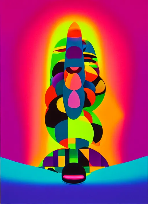 Image similar to tame impala cover by shusei nagaoka, kaws, david rudnick, airbrush on canvas, pastell colours, cell shaded, 8 k