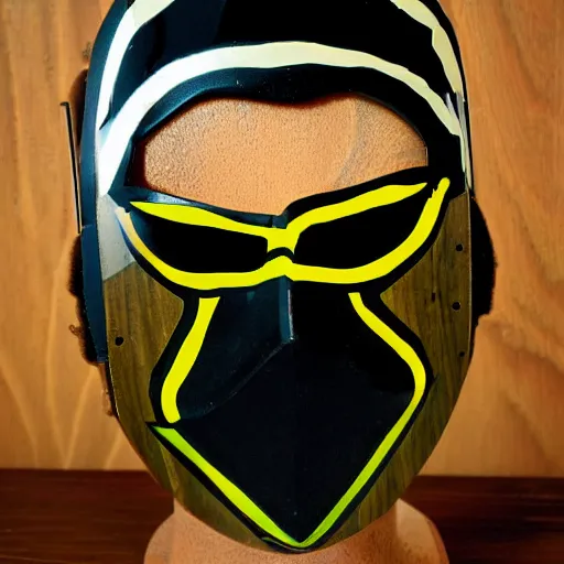 Image similar to jet set radio wooden mask