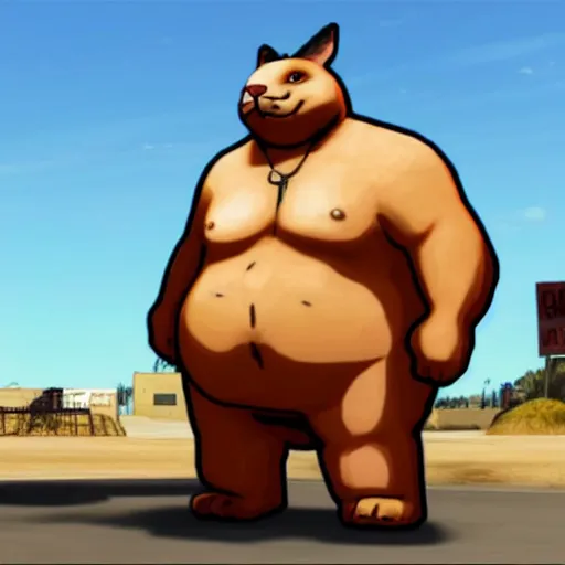 Image similar to big chungus in gta san andreas