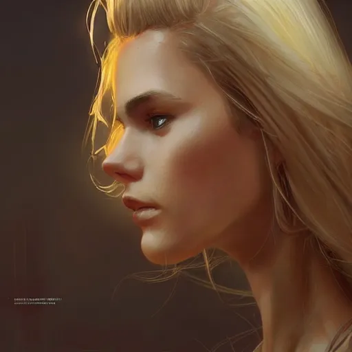 Image similar to hot looking blonde girl scientist who just made a huge mistake, light stubble, digital art, photorealistoc, art by greg rutkowski, hyperdetailed, western comic style, comic, comic style, sharp lineart, professional lighting, deviantart, artstation, trevor henderson, rossdtaws, cinematic, dramatic