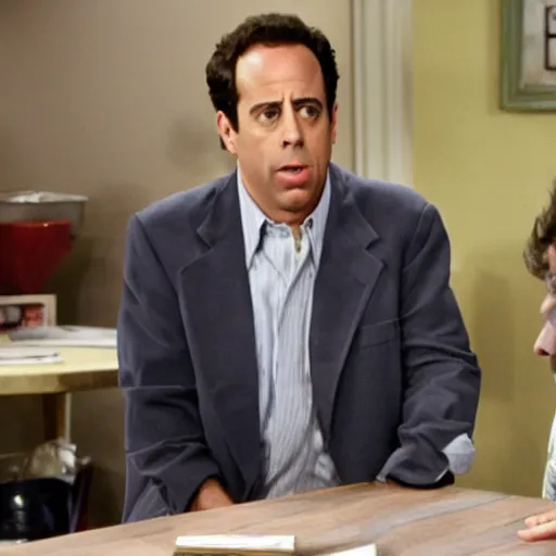 Image similar to Jerry Seinfeld in it's always sunny in Philadelphia