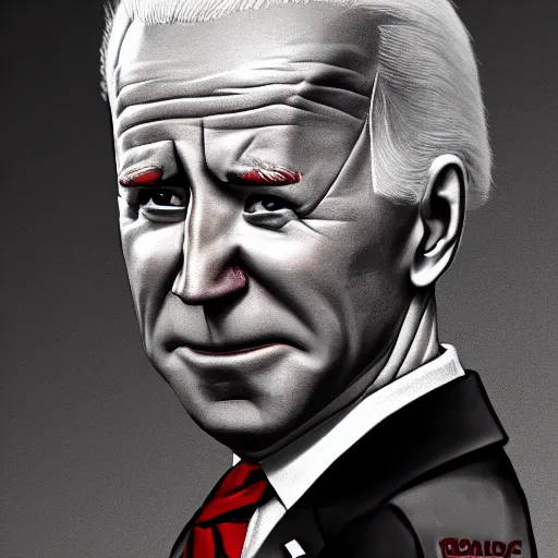 Image similar to joe biden charicature, dramatic lighting, cinematic, establishing shot, extremly high detail, photorealistic, cinematic lighting, artstation, style by disney pixar