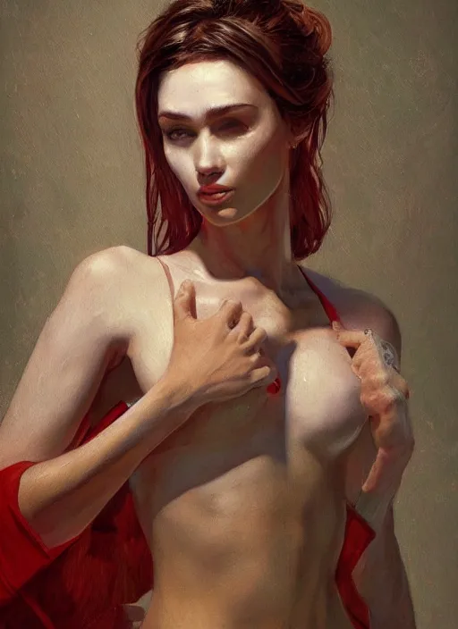 Image similar to a beautiful masterpiece painting of a herione by juan gimenez, award winning, trending on artstation,