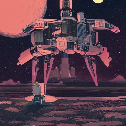 Image similar to colorful mcbess illustration of a robot trying to fox the universe, intricate complexity, by greg rutkowski, artgerm, ross tran, conrad roset, takato yomamoto, ilya kuvshinov. 4 k, beautiful, cinematic dramatic atmosphere