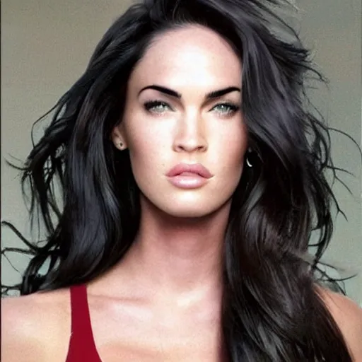 Prompt: us one dollar alternative with the face of megan fox