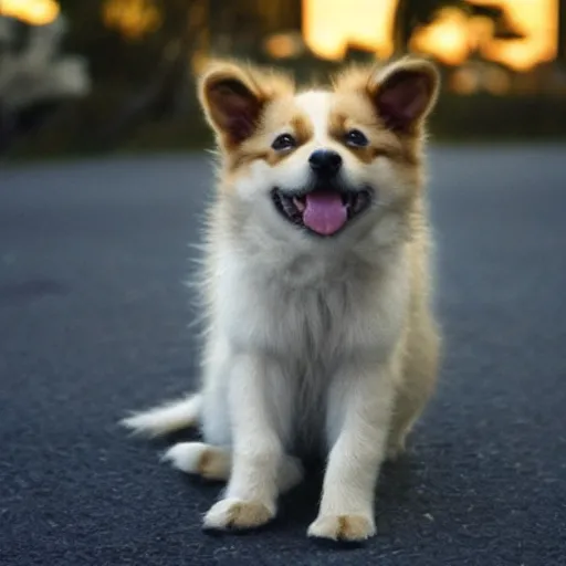 Prompt: kung fu puppy, majestic pose, dramatic lighting, cinematic scene