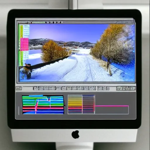 Image similar to macintosh crt monitor computer windows 1 9 9 9 computer graphics