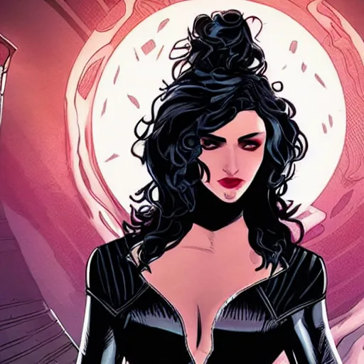 Image similar to yennefer in marvel comics