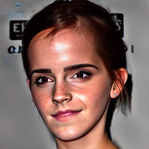 Image similar to emma watson mixed with kim kardashian