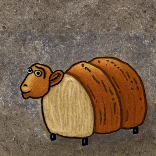 Image similar to a bread sheep