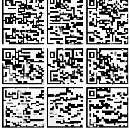 Image similar to a working qr code