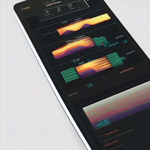 Image similar to UI touch screen design by Ash Thorp.