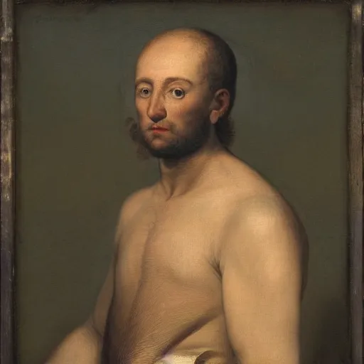 Image similar to portrait of a man with a sagittal crest